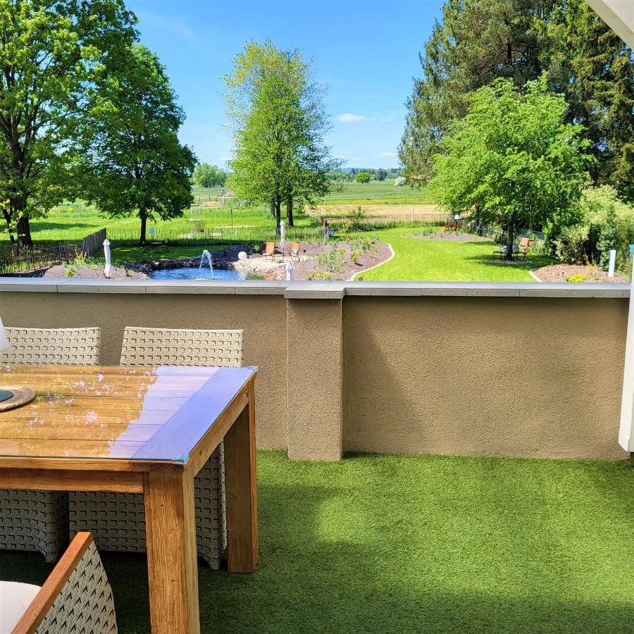 Komfort Ferienwohnungen Mit Wellness-Garten - Gaestehaus Am Bachlauf - Losheim Am See Exteriér fotografie