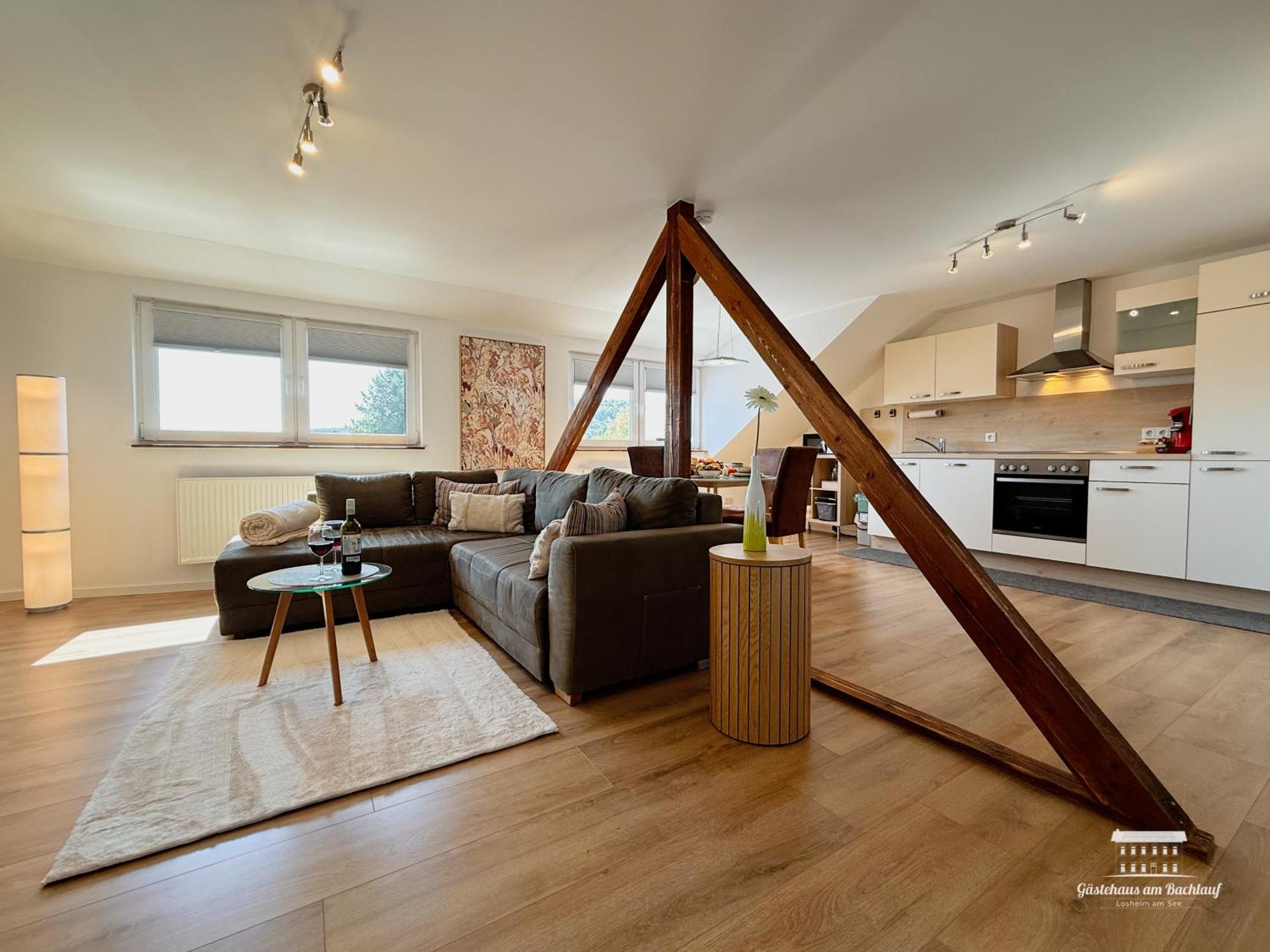 Komfort Ferienwohnungen Mit Wellness-Garten - Gaestehaus Am Bachlauf - Losheim Am See Exteriér fotografie
